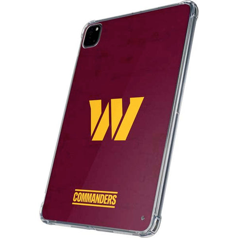 NFL Washington Commanders Distressed iPad Pro 11in (2024) Clear Case